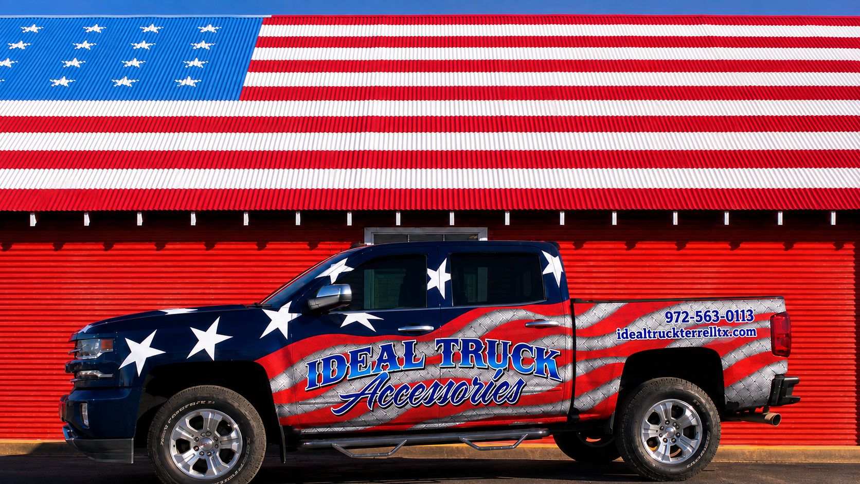 Ideal Truck Accessories shop truck in Terrell, Texas